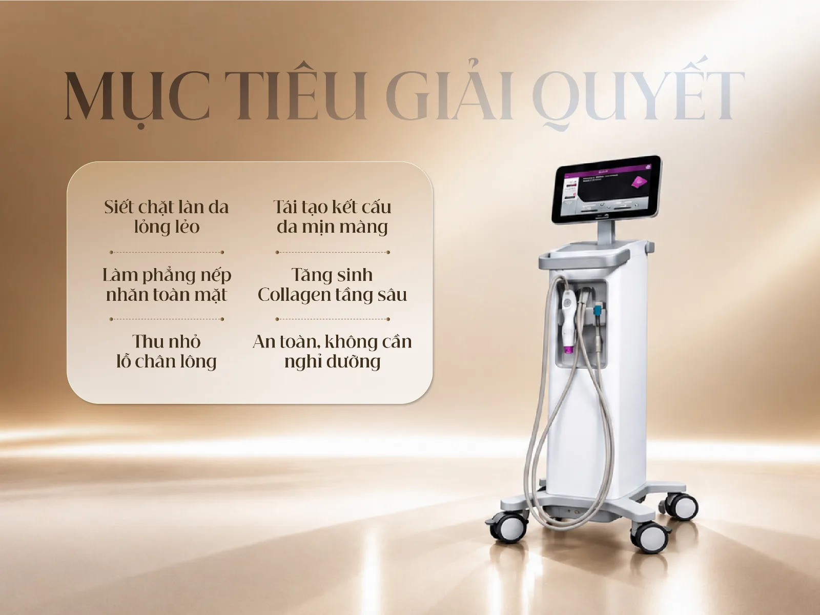 Săn chắc da chống chùng nhão gương mặt