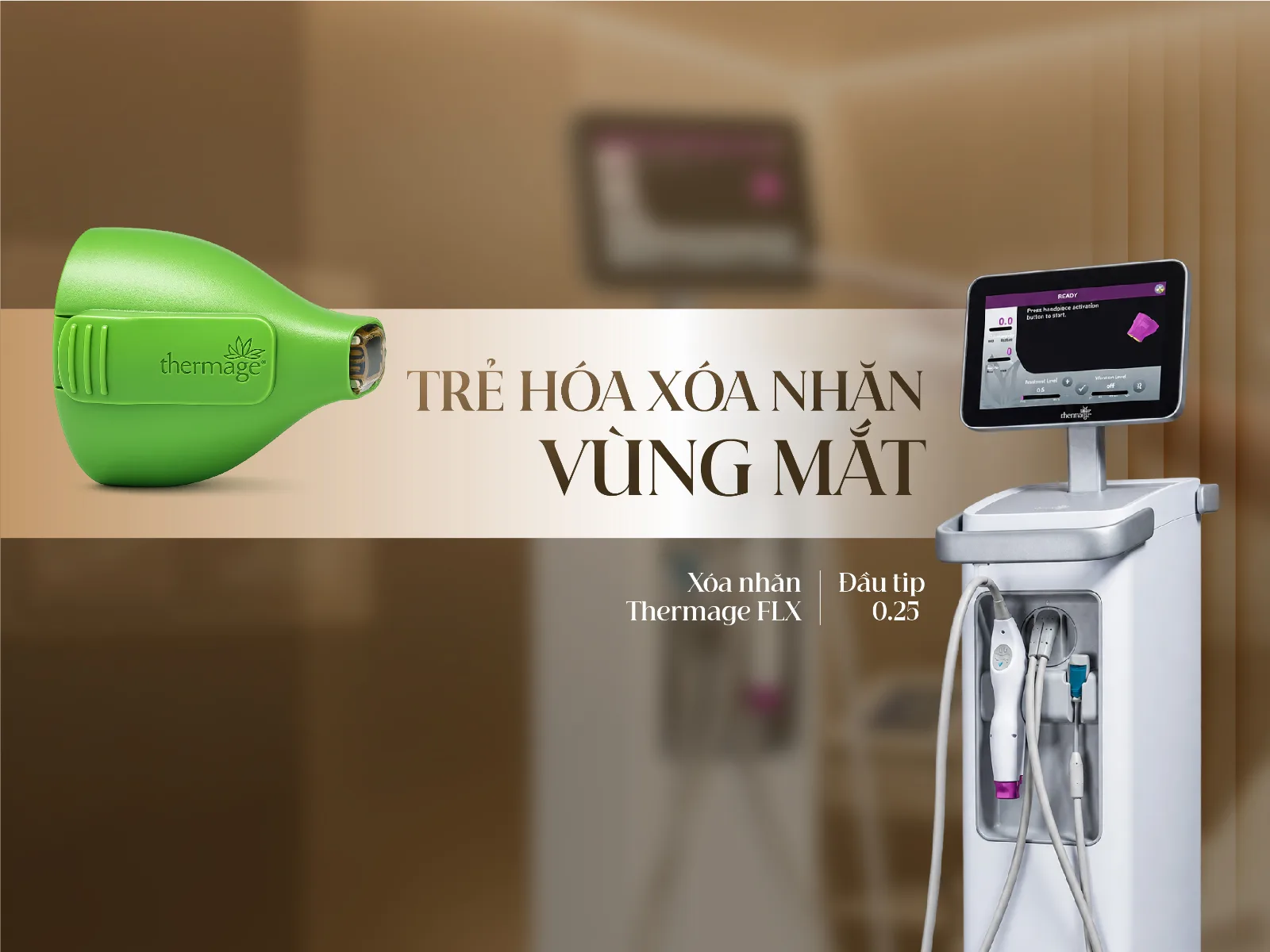 Trẻ hóa xóa nhăn vùng mắt
