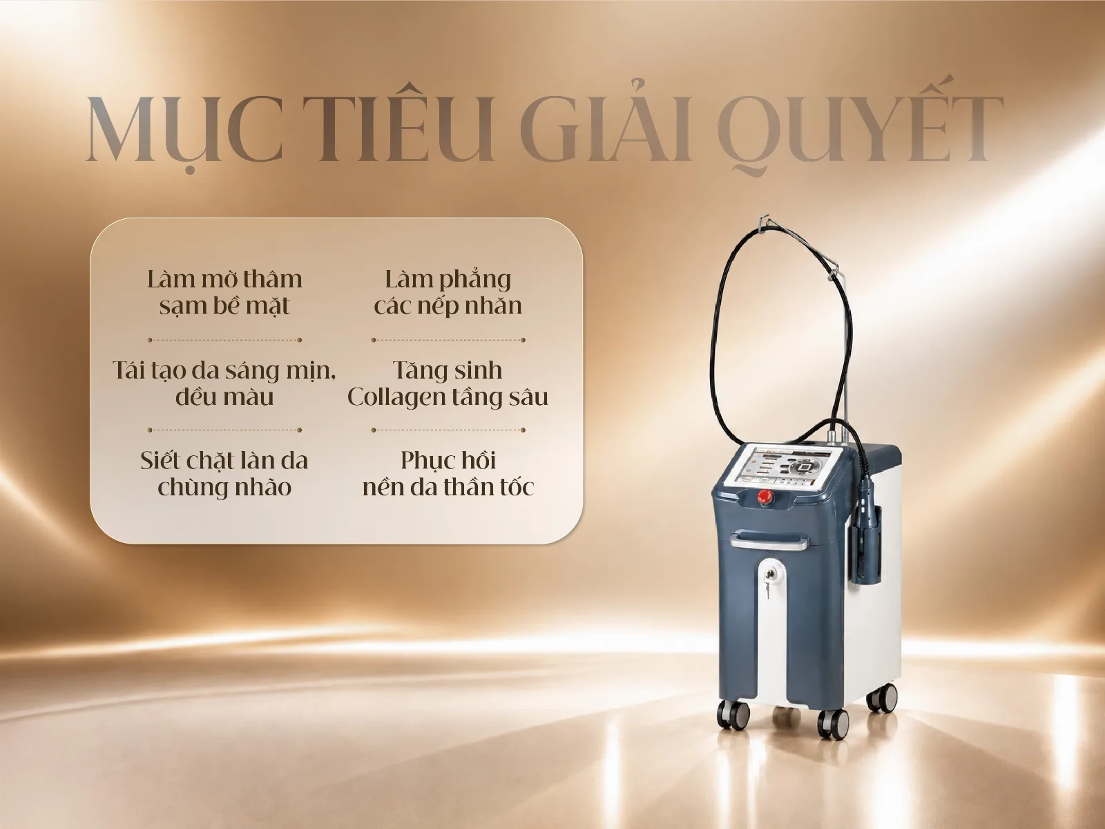 Làm sáng da và trẻ hóa đa tầng