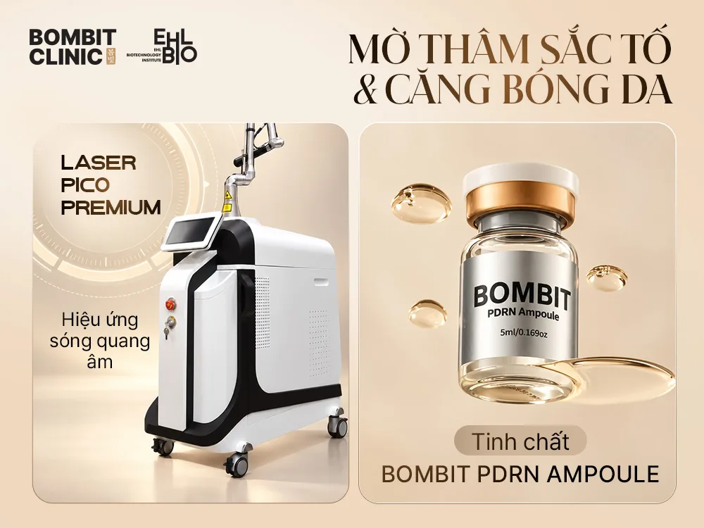 Mờ Thâm Sắc Tố & Căng Bóng Da