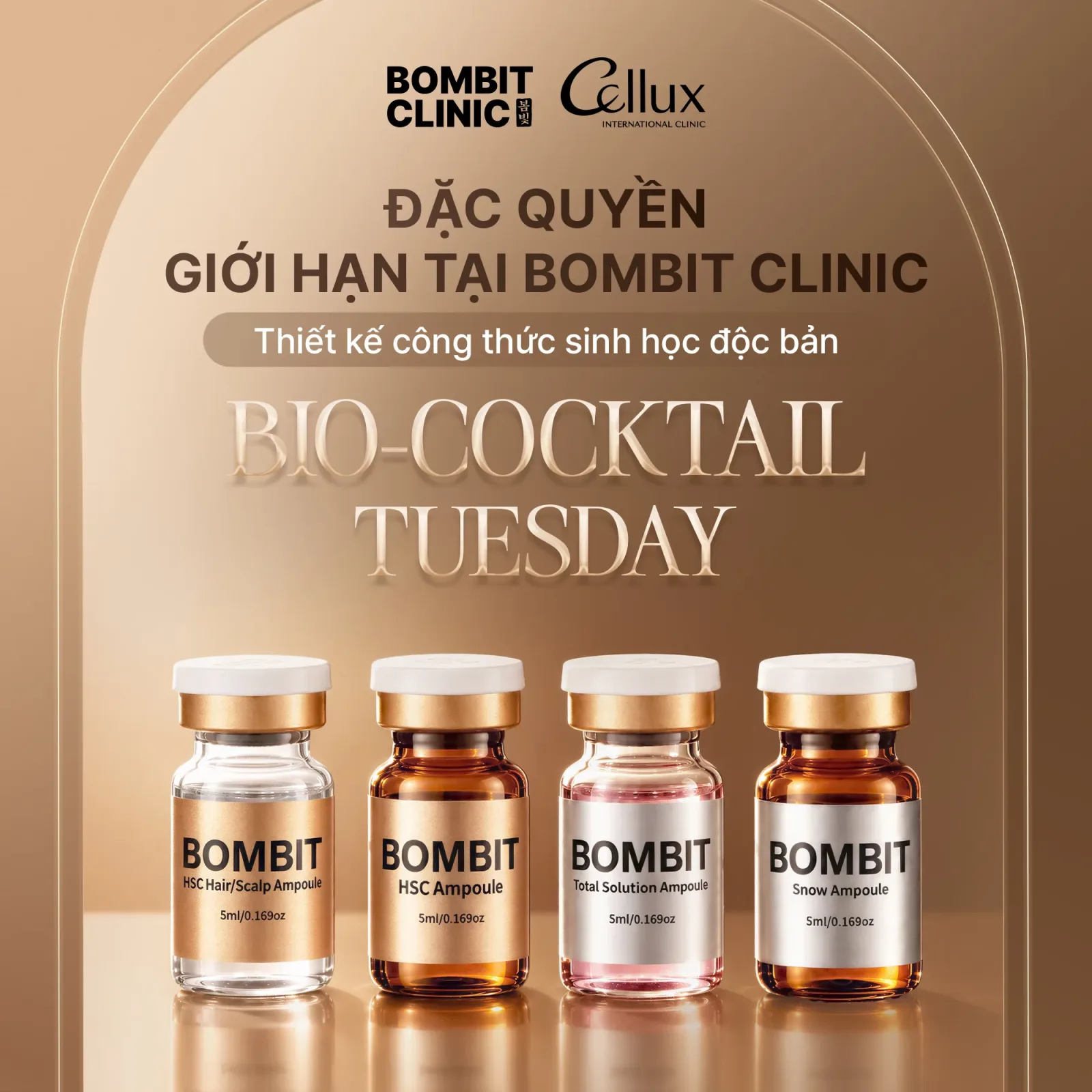BIO-COCKTAIL TUESDAY: THIẾT KẾ CÔNG THỨC SINH HỌC ĐỘC BẢN - ĐẶC QUYỀN GIỚI HẠN